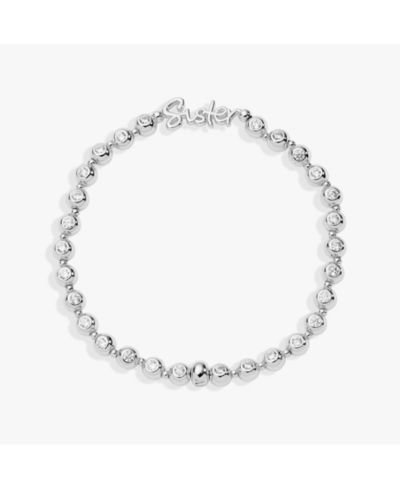 Alex and Ani браслет Sister с кристаллом