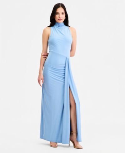 Jump Juniors' Tie-Back Slit-Front Sleeveless Dress