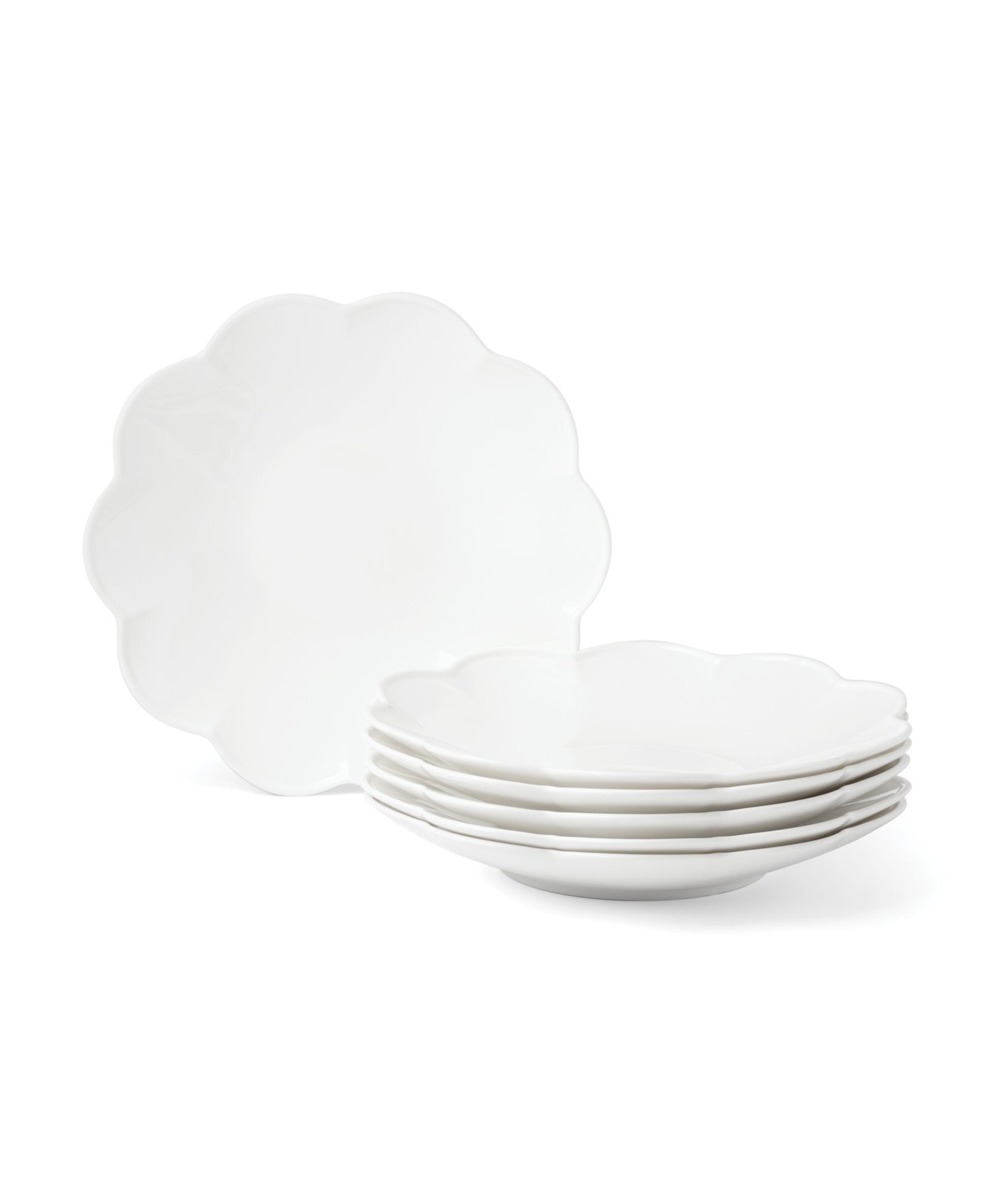 Столовые тарелки Lenox Studio 1414 из костяного фарфора, набор 6 шт