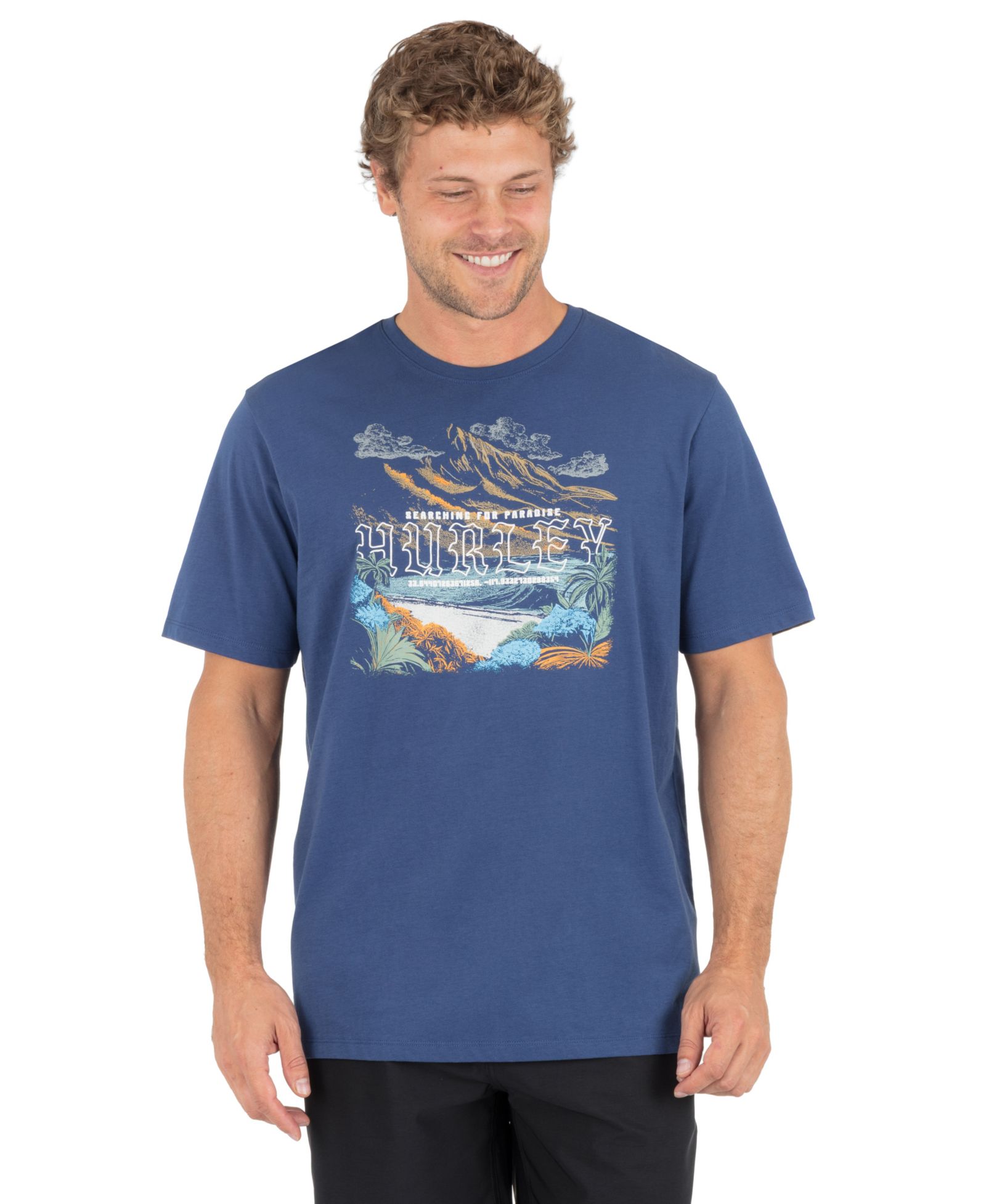 Мужская футболка Hurley Finding Paradise Short-Sleeve