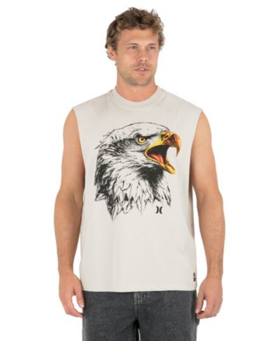 Hurley Men's Crewneck Muscle T-Shirt