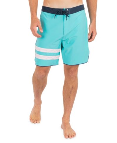 Hurley Men's Phantom Eco Block Party Solid Swim Board Shorts, 7" Inseam