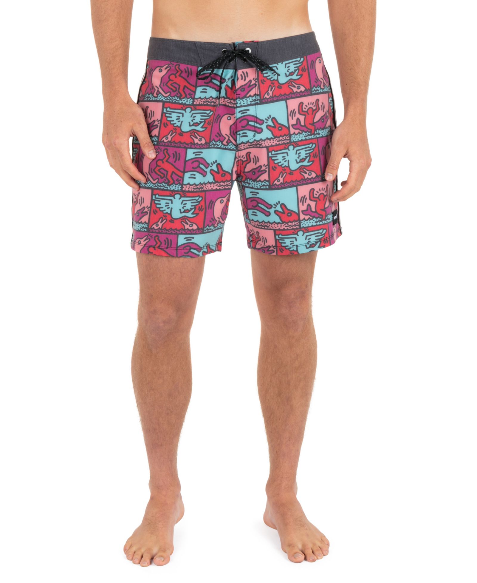 Hurley Мужские плавательные шорты Phantom Eco Sessions 5" Regular-Fit