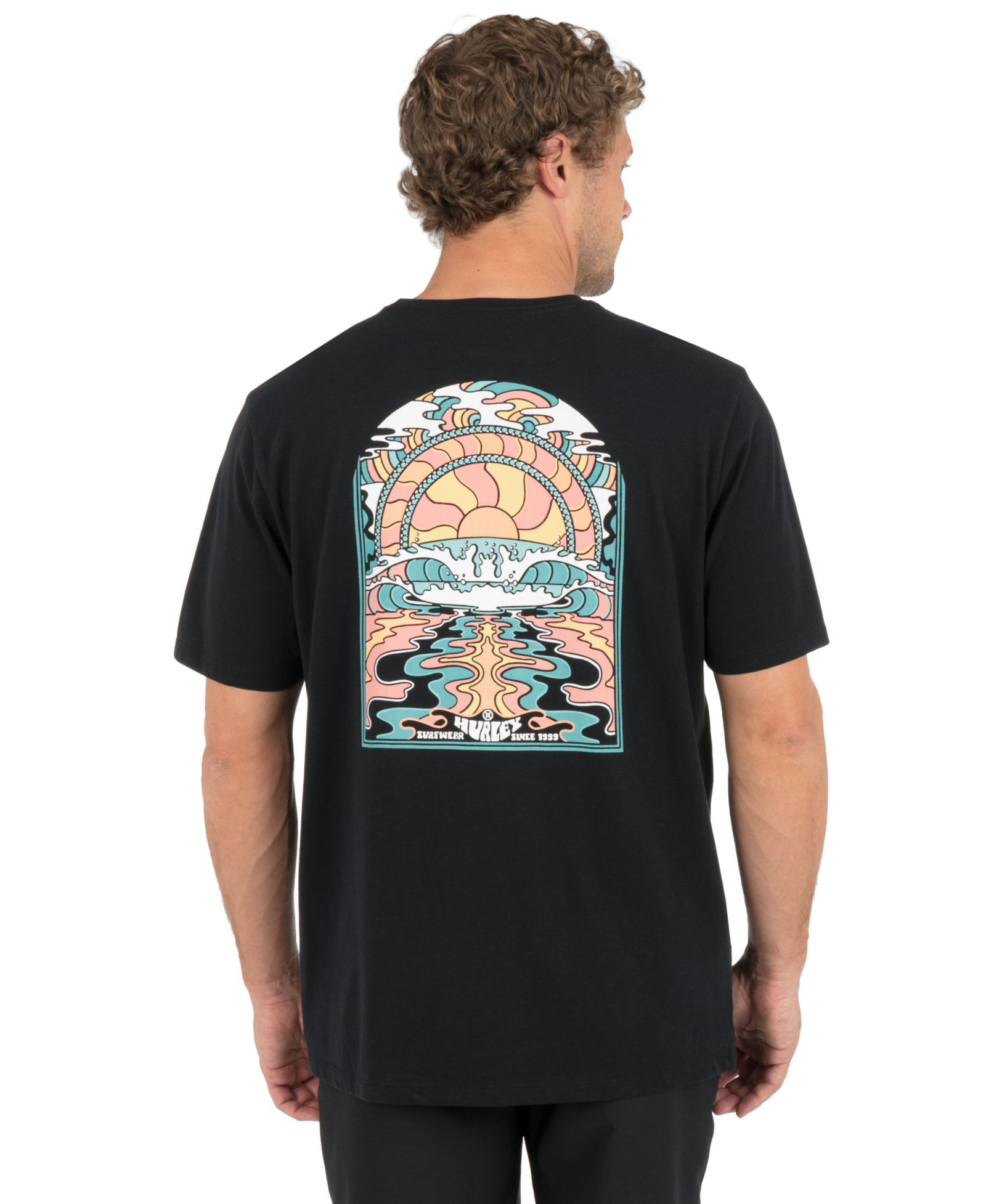 Hurley Men's Grateful Sun Short-Sleeve T-Shirt