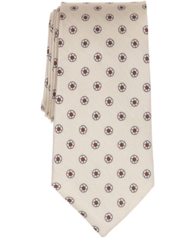 Brooks Brothers Мужской галстук с цветочным узором Spaced Floral