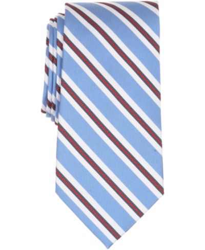 Brooks Brothers Men's Double Stripe Pattern Classic Tie
