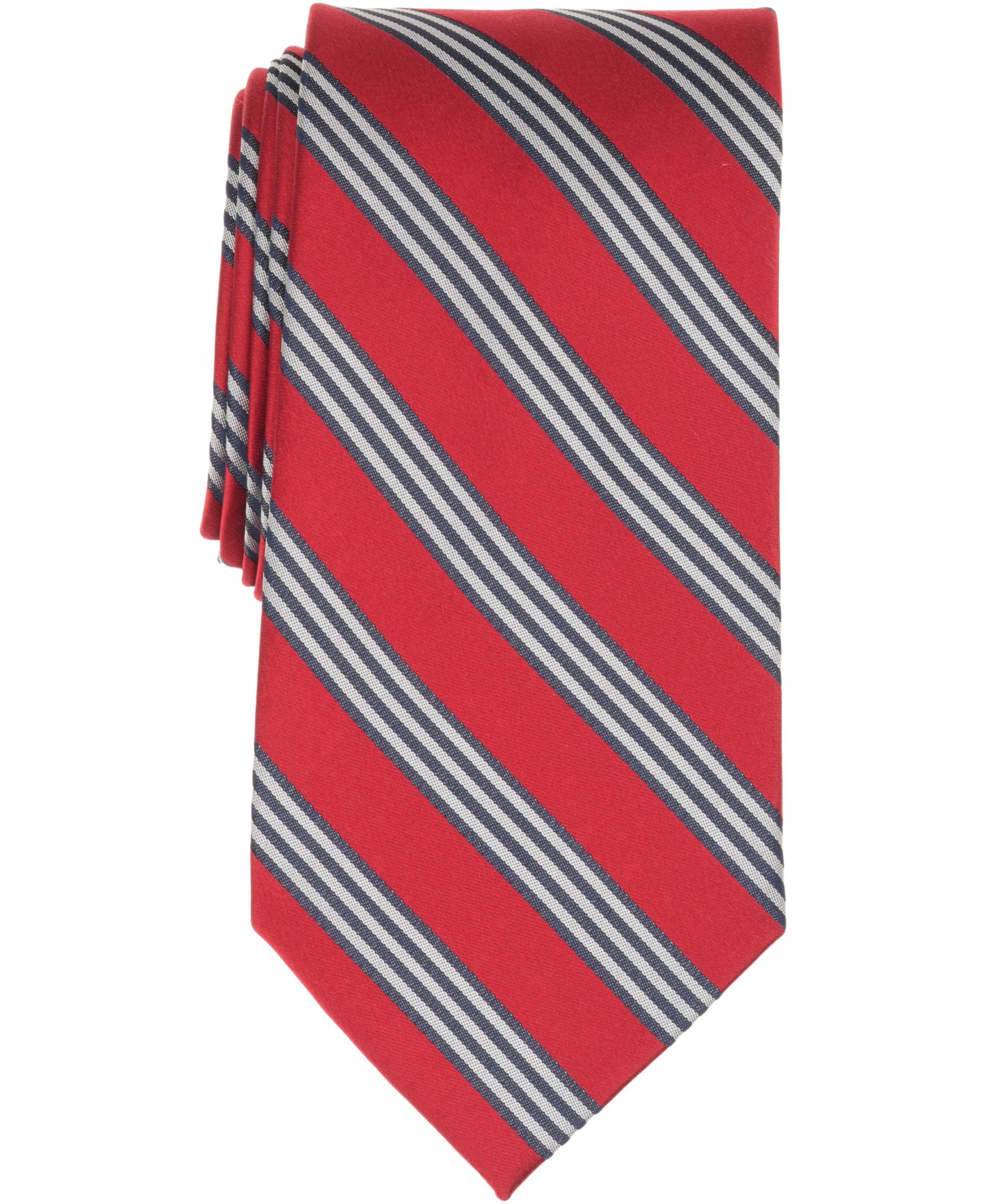 Brooks Brothers Men's Track Stripe Pattern Tie