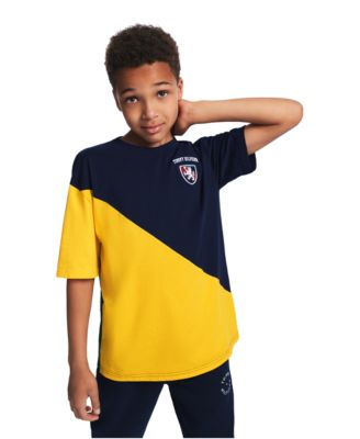 Детская футболка Tommy Hilfiger с графическим логотипом Color-Blocked, 8-20