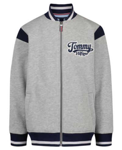 Tommy Hilfiger Детский бомбер с логотипом на молнии