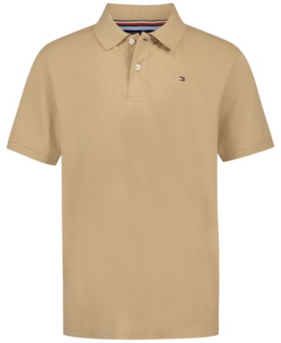 Детская рубашка-поло Tommy Hilfiger Stretch Ivy с коротким рукавом