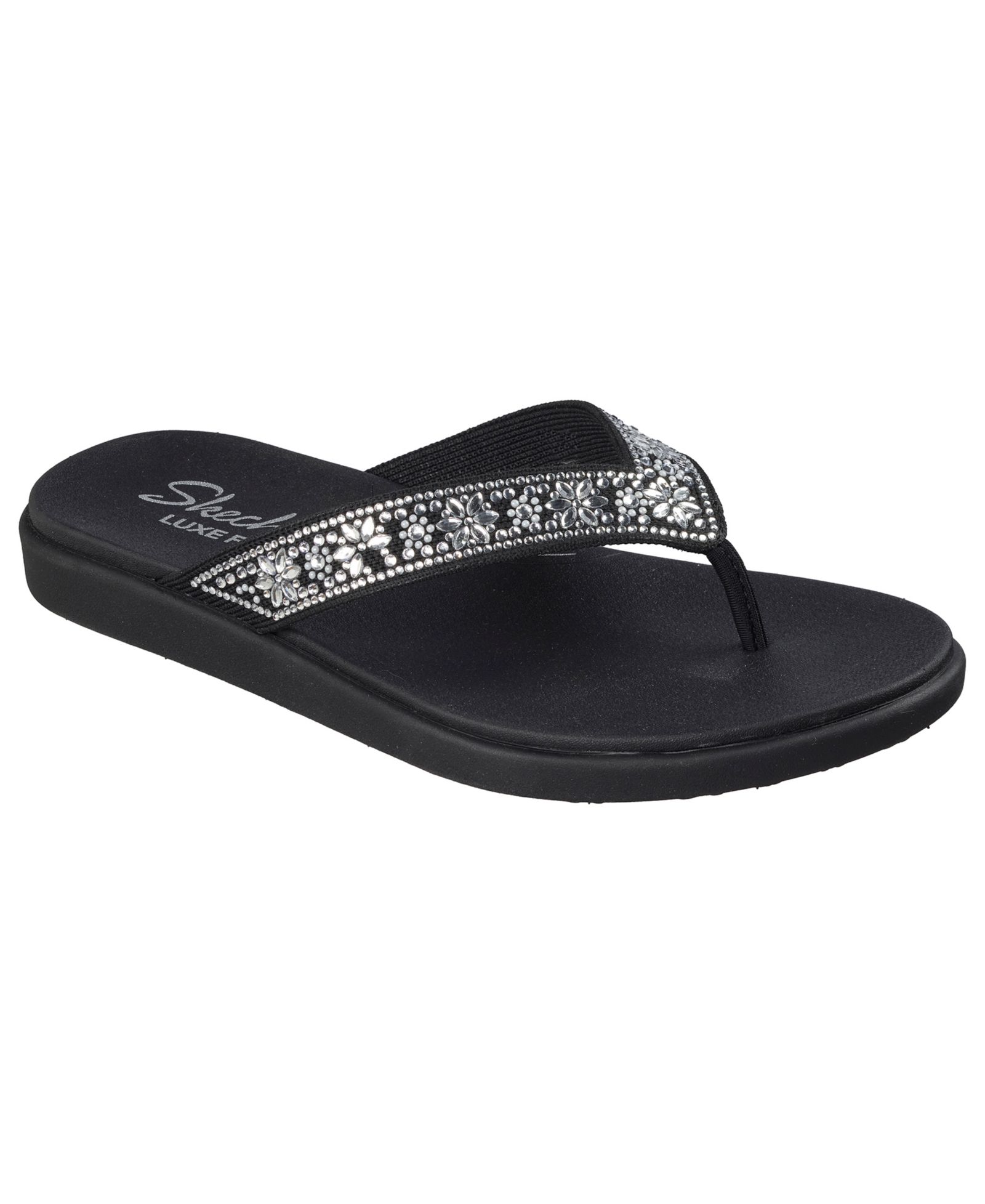 Женские шлепанцы Skechers Meditation Luxe Sunny Glow