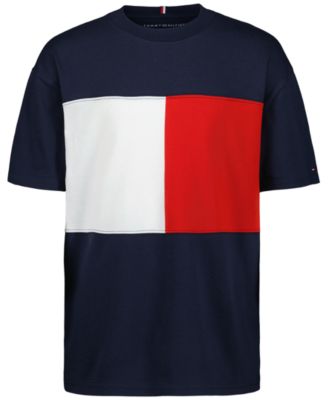 Детская футболка Tommy Hilfiger Iconic Block, короткий рукав