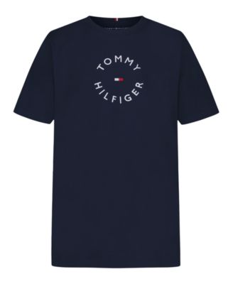 Детская футболка Tommy Hilfiger Boys' 2T-7 Short-Sleeve Essential Lockup