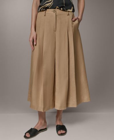 Женские брюки Donna Karan New York со складками и карманами