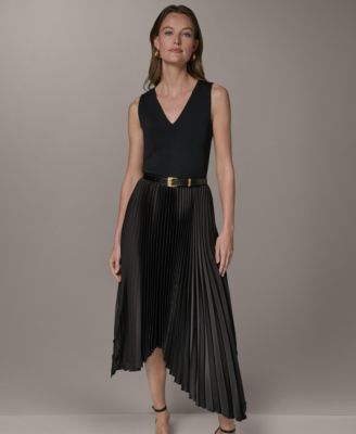 Donna Karan New York Women's V-Neck Dress