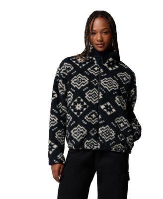 Columbia Women's Leia Grove Printed Sherpa Fleece Jacket