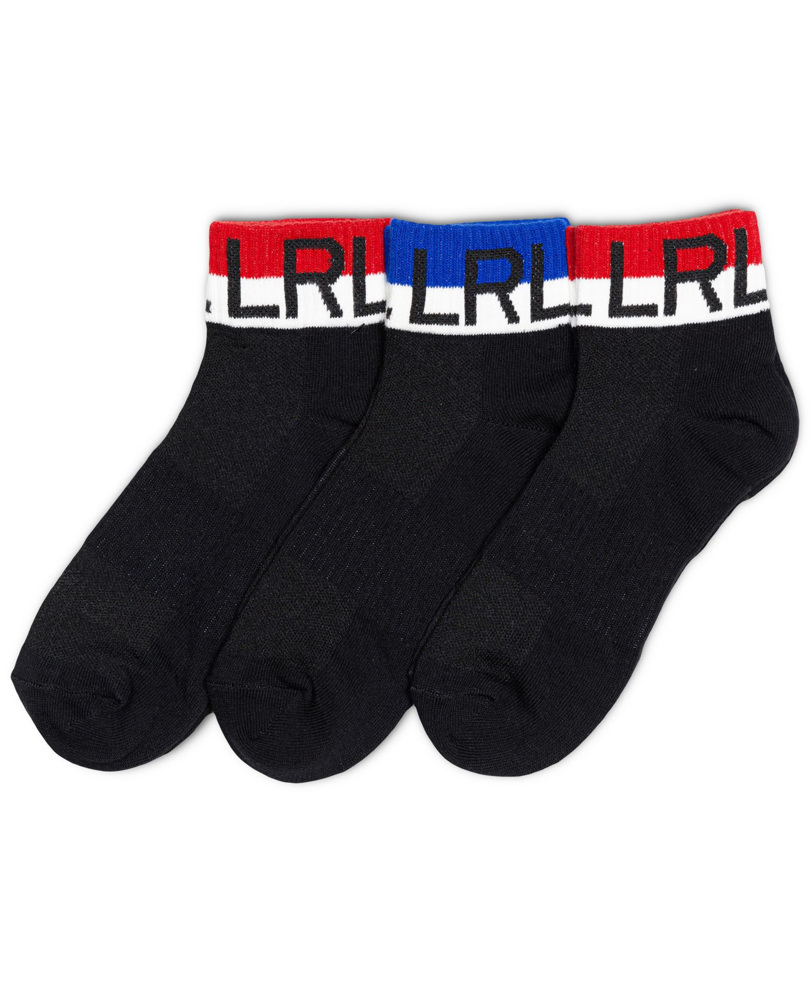 Lauren Ralph Lauren Women's Quarter Crew Socks, 3-Pack
