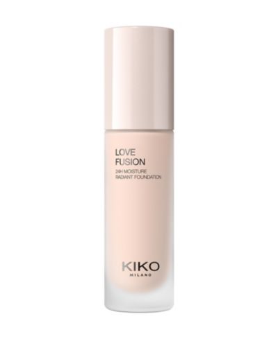 KIKO Milano Love Fusion 24-Hour Moisture Radiant Foundation, 1.01 oz.