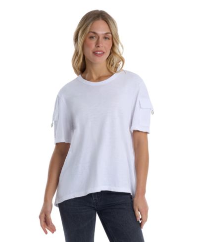 WILT Women's Round Neck Hi-Lo Tee