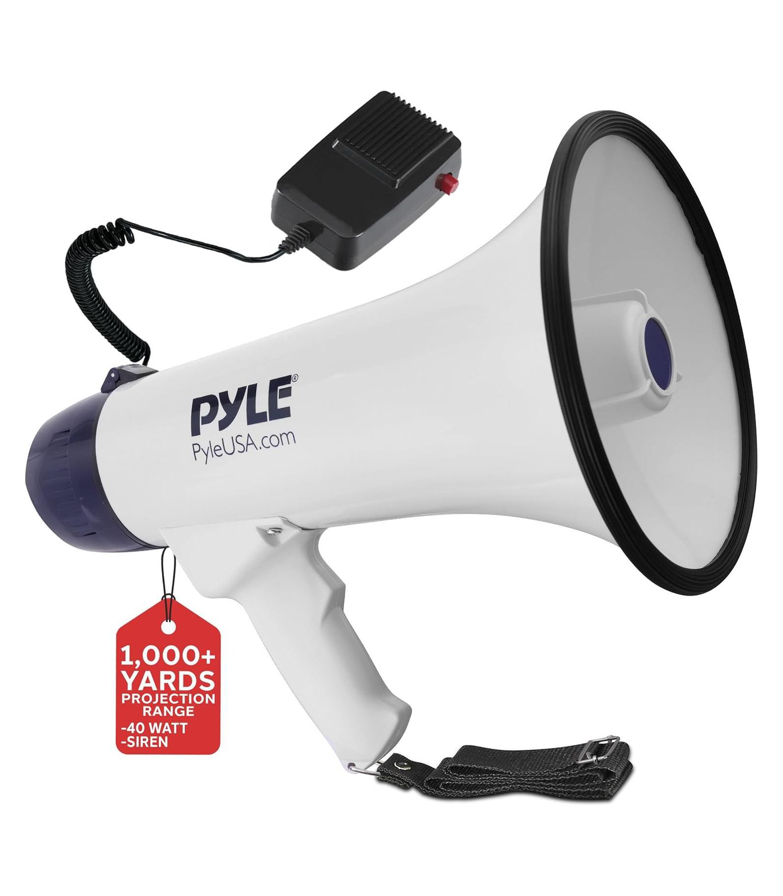 Pyle PMP45R Rechargeable Handheld Megaphone Speaker