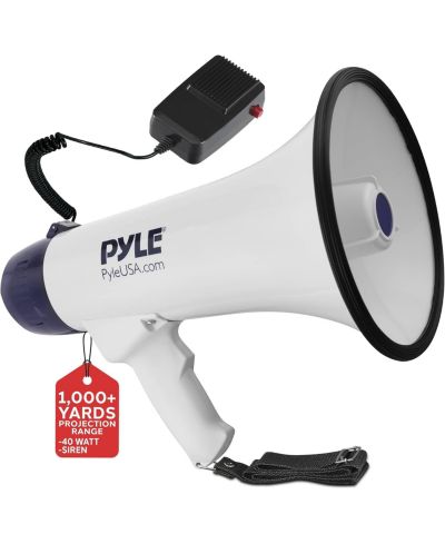 Pyle PMP45R Rechargeable Handheld Megaphone Speaker