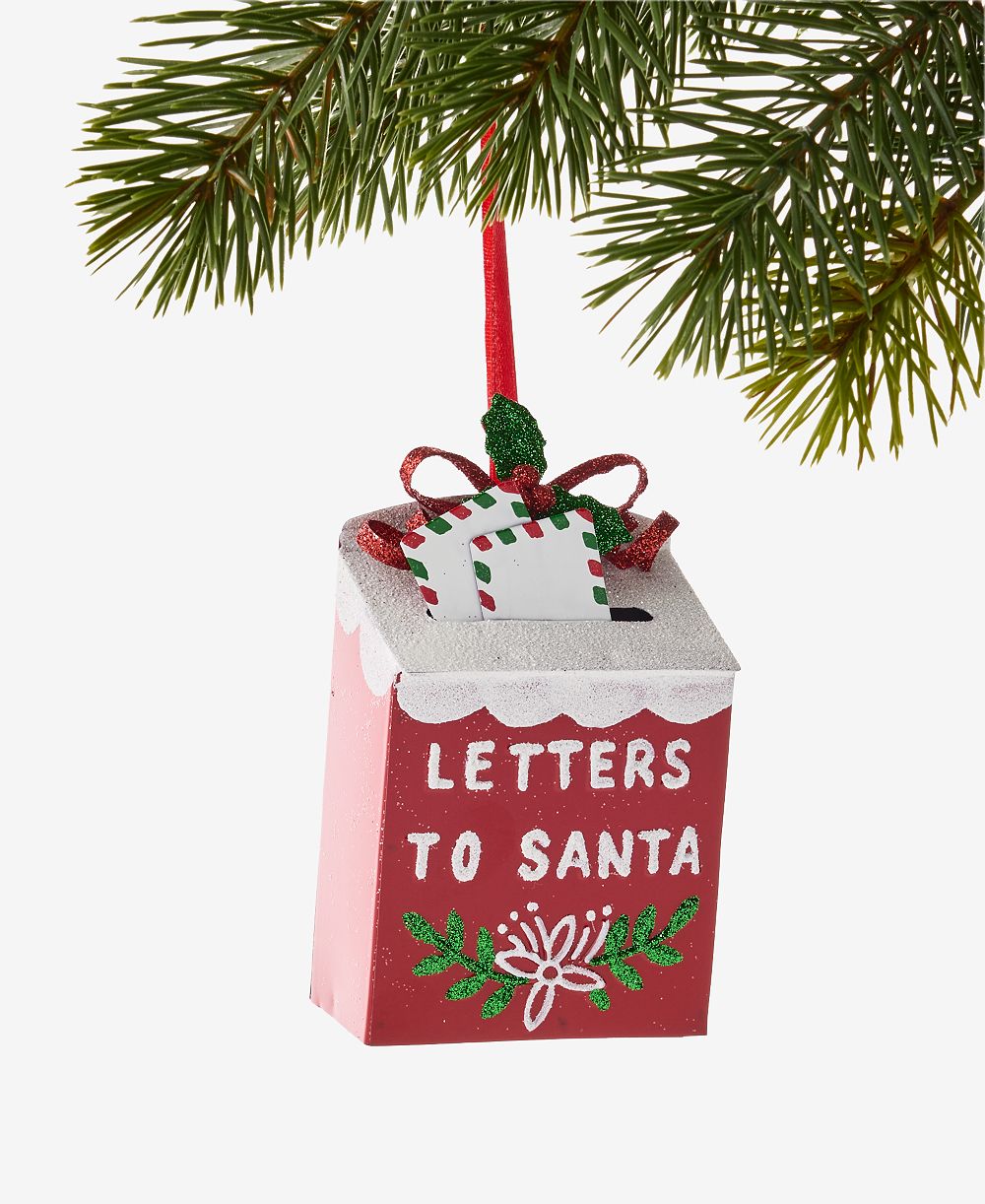 Украшение Holiday Lane Christmas Cheer Mail Box Ornament, эксклюзив Macy's