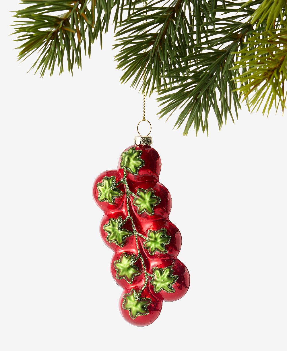 Holiday Lane елочная игрушка Томат Foodie & Spirits, эксклюзив Macy's