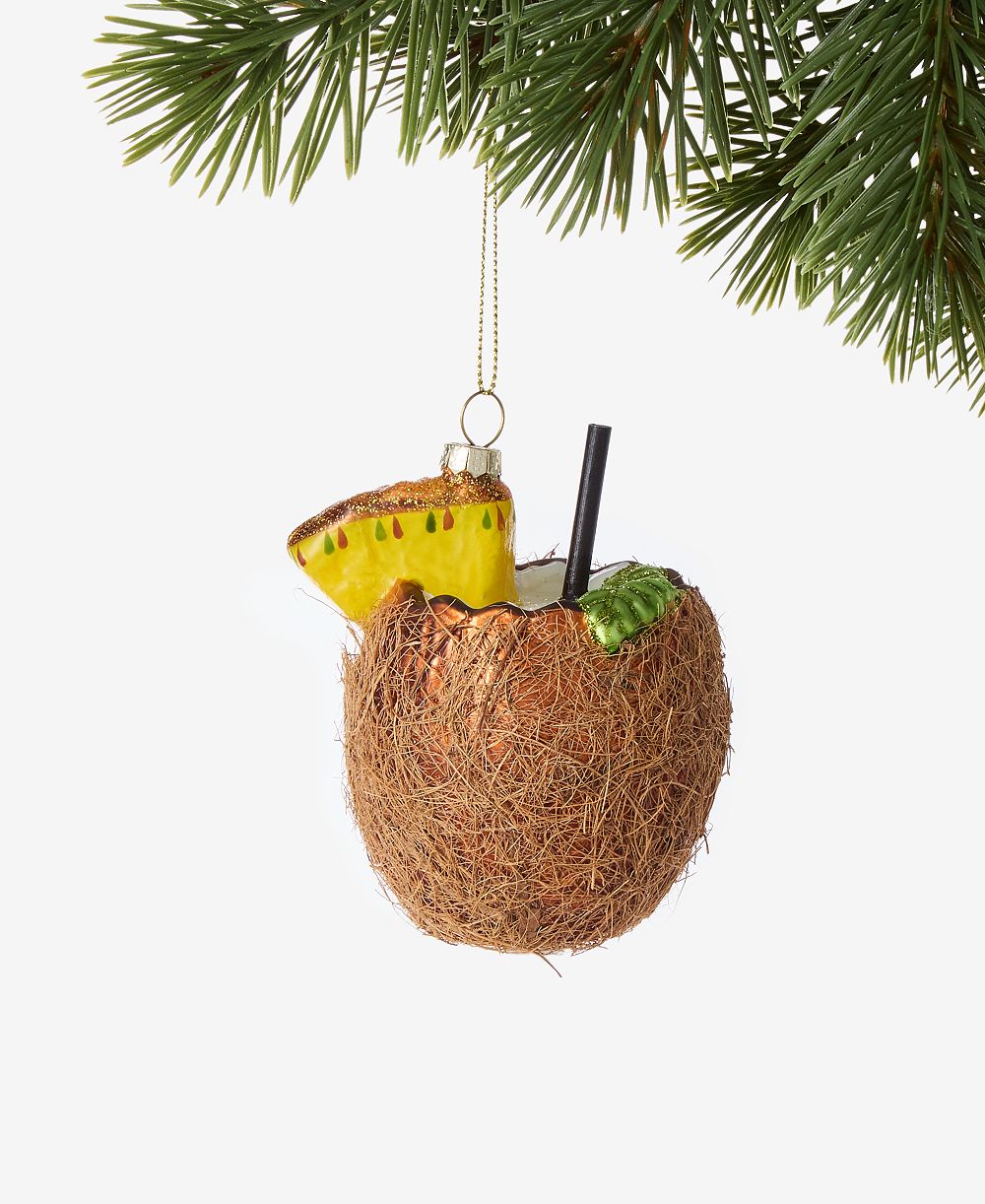 Holiday Lane Гавайский украшение из формованного кокоса, эксклюзив Macy's