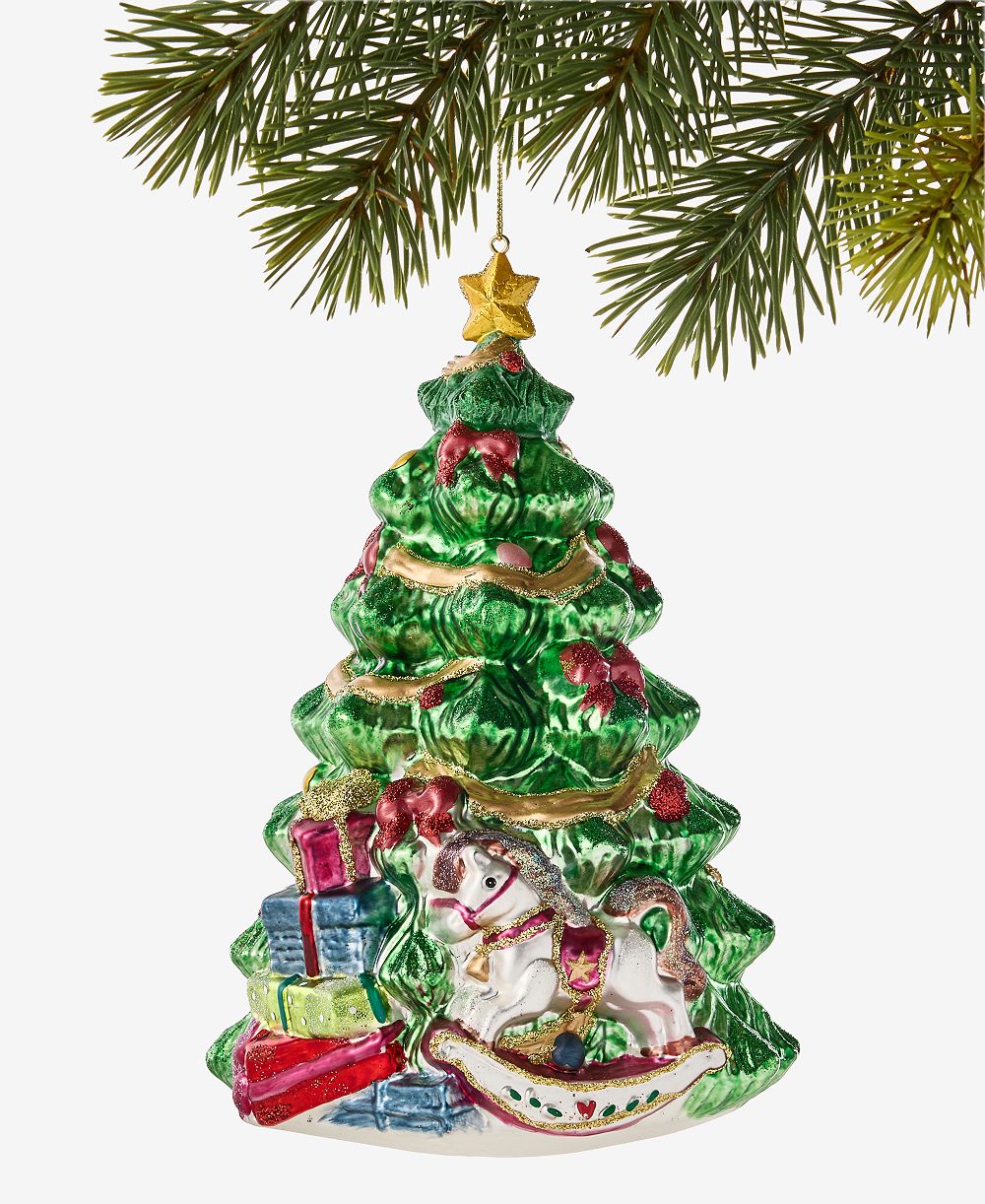 Рождественская ель Holiday Lane Christmas Cheer с подарками и украшением, эксклюзив Macy's