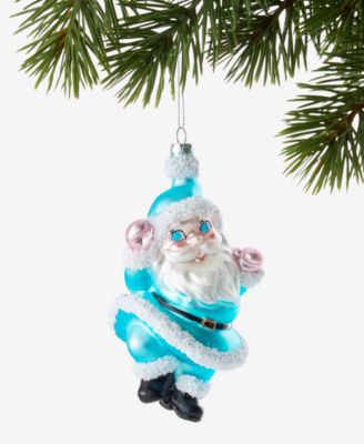 Holiday Lane Merry Magic Dancing Santa Ornament, Macy's Exclusive