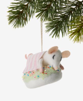 Украшение Holiday Lane «Щелкунчик, мышка на пончике»