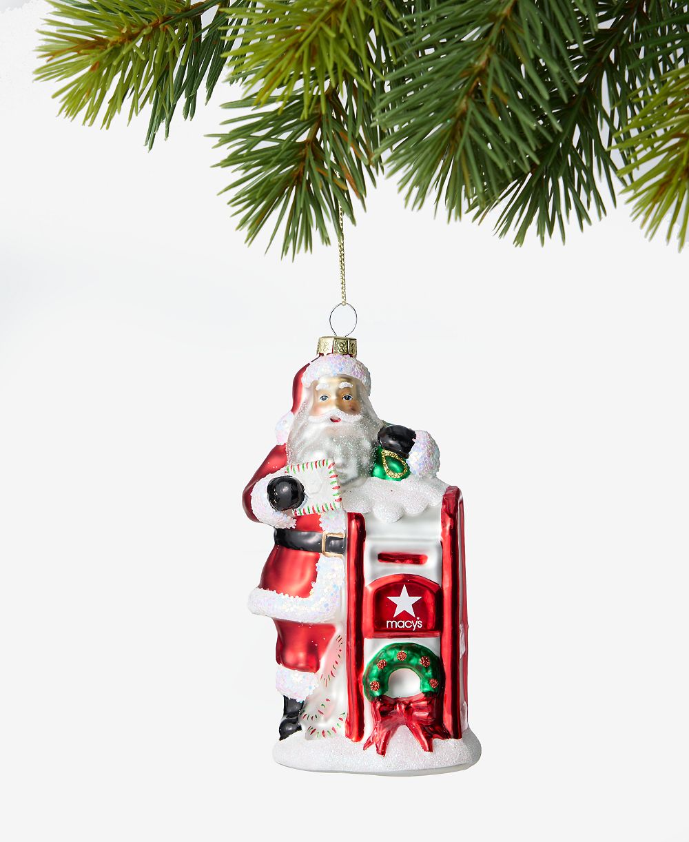 Украшение «Санта с почтовым ящиком» от Holiday Lane, эксклюзив Macy's