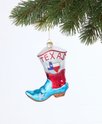 Праздничный орнамент «Техасские вестерн-ботинки» от Holiday Lane, эксклюзив Macy's