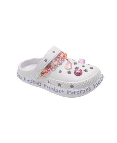 Сандалии Bebe Little Girls EVA Clog с цепочкой и декором