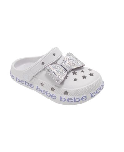 Bebe детские легкие мюли EVE - Slip-On с украшением Rhinestone Covered Bow