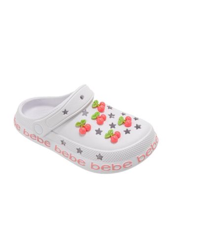 Bebe Детские легкие клоги EVA Slip-On с шармами-фруктами