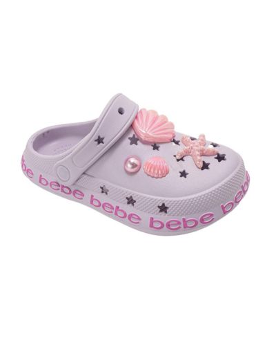Детские сабо Bebe Big Girls из легкого EVA с декором Sea Life