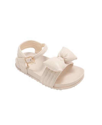 Детские сандалии Bebe с мягкой стелькой и регулируемым ремешком с бантом