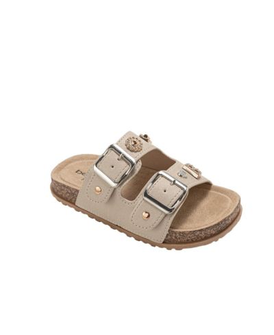 Детские сандалии Bebe Footbed с ремешками и декоративными элементами