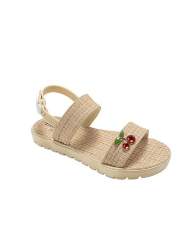 Женские сандалии Bebe Girls PCU с тиснением и фруктовым шармом