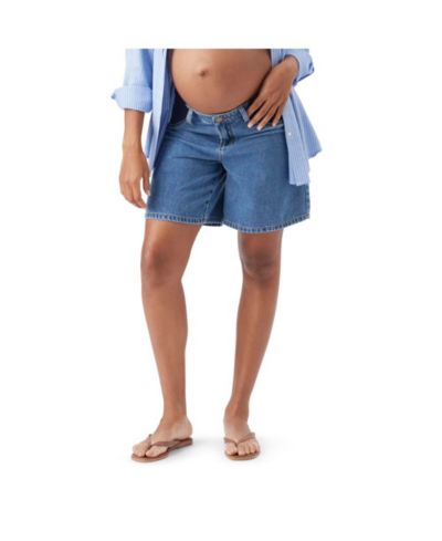 Джинсовые шорты Ripe Maternity Dion Denim Short Classic Wash