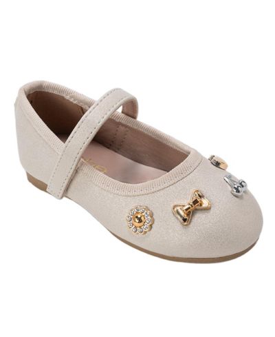Детские туфли Bebe Toddler Shimmer PU - нарядная и удобная обувь с декоративными элементами