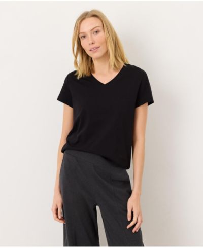 Pact Женский Organic Cotton Essential V-Neck Tee