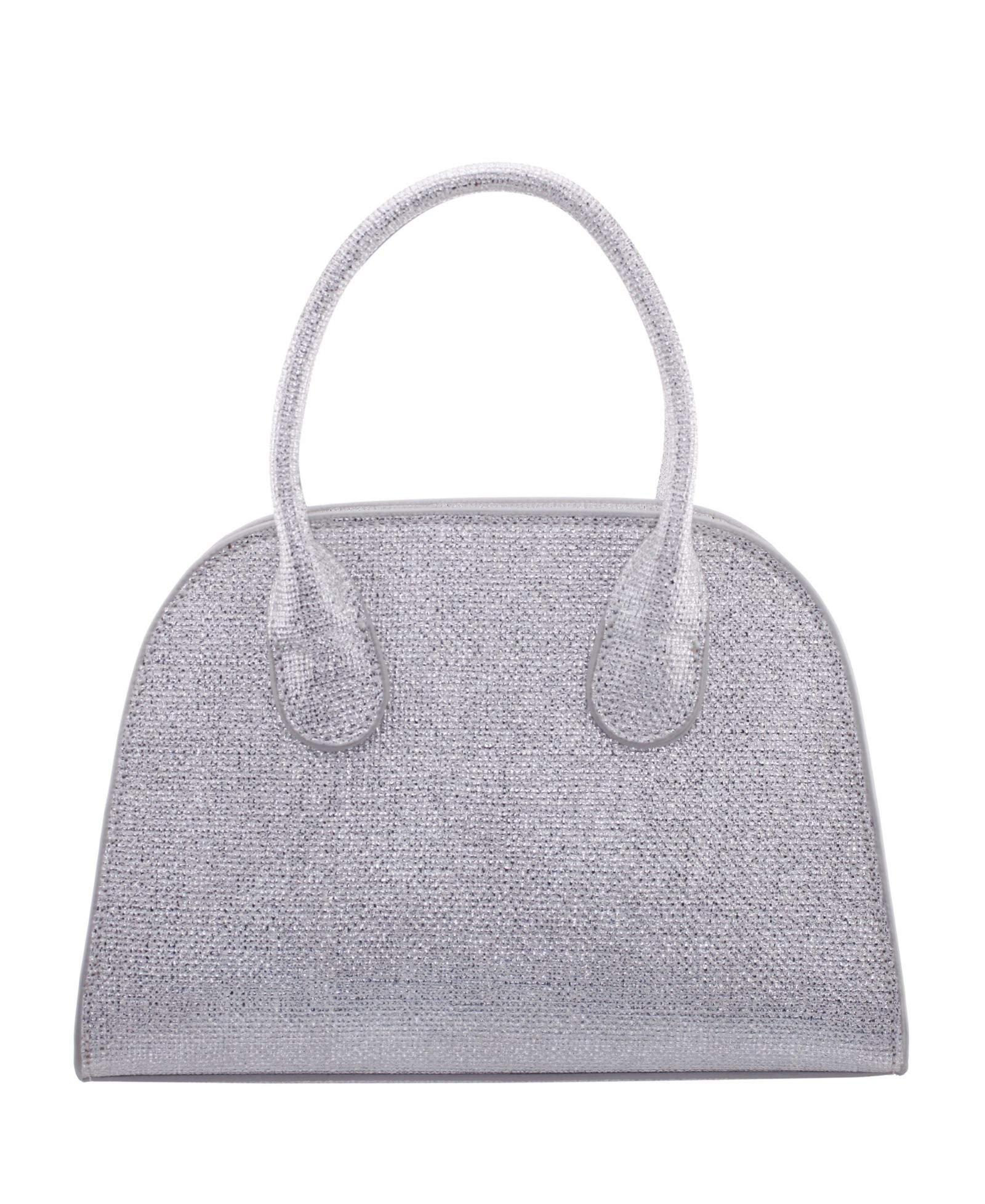 Nina Yorke Metallic Small Satchel Handbag