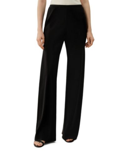 LILYSILK Women's Bias Cut Straight Leg Silk Pants