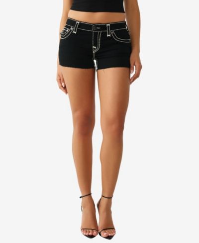 True Religion шорты Women's Joey Low-Rise Super T Flap