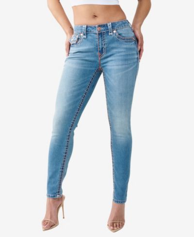 True Religion Женские джинсы Jennie Mid-Rise Skinny Super T Flap