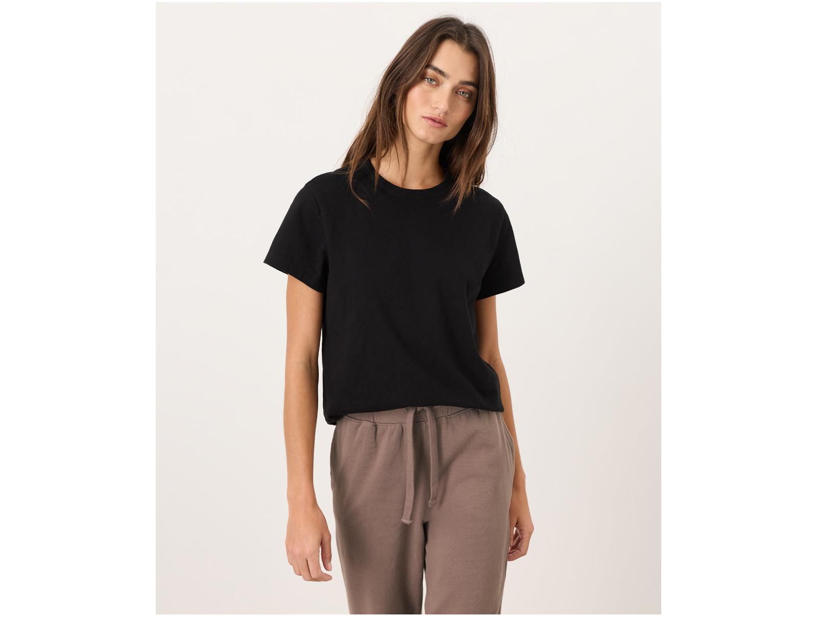 Pact Women's Organic Cotton Soft-Slub Essential Crewneck Tee