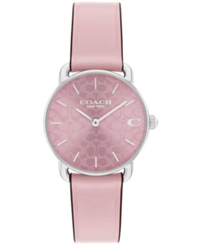 COACH Женские часы-браслет Elliot Blush Leather 28mm