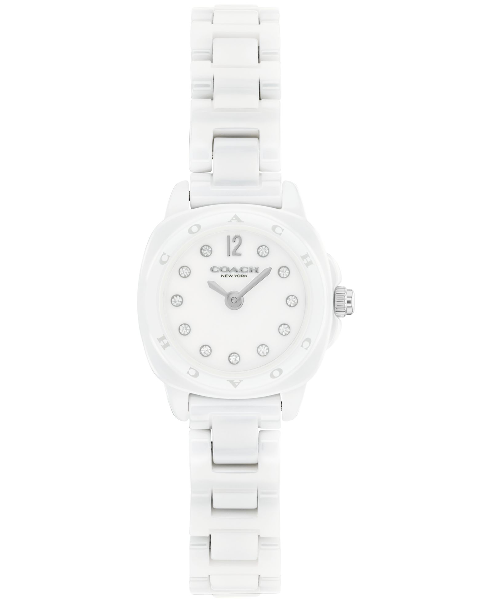 Женские часы COACH Kitt White Ceramic 21mm